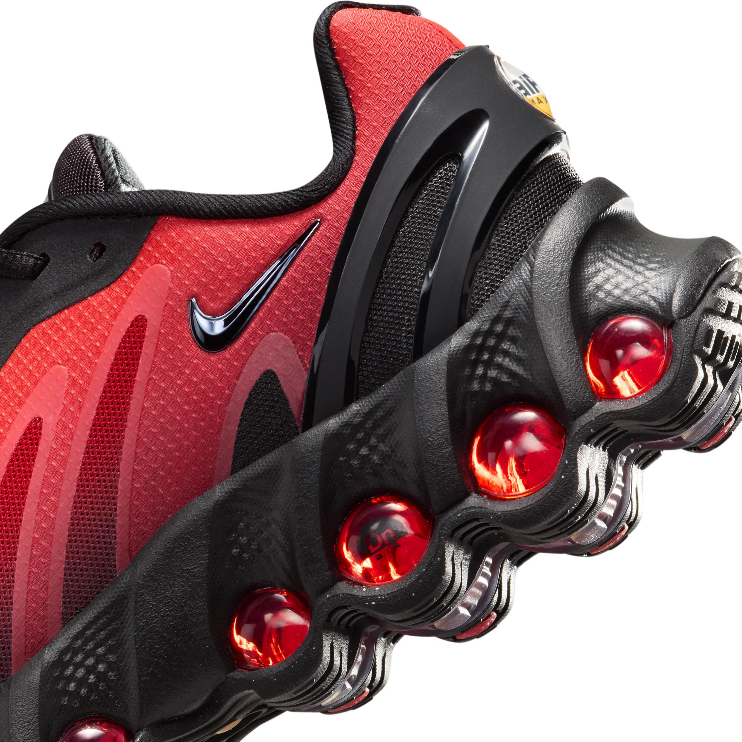Nike Big Kids Air Max Dn8 Casual Shoes in Black/University Red/Bright Crimson Product Image