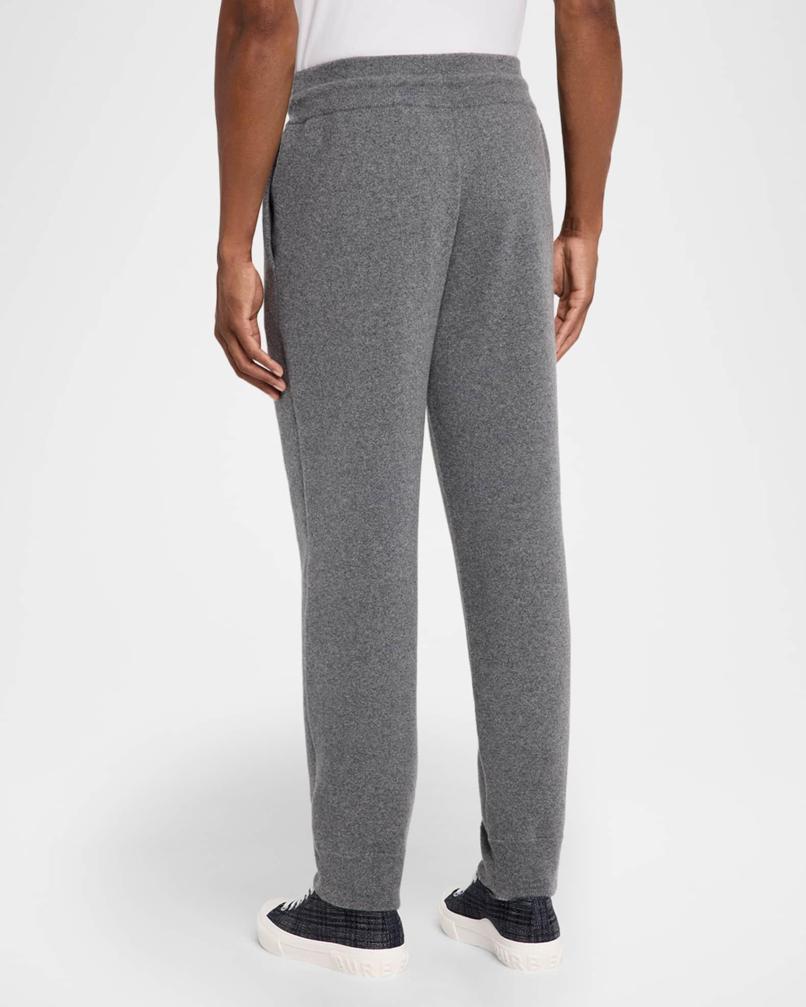 Men's Cashmere-Blend Knit Trousers Product Image