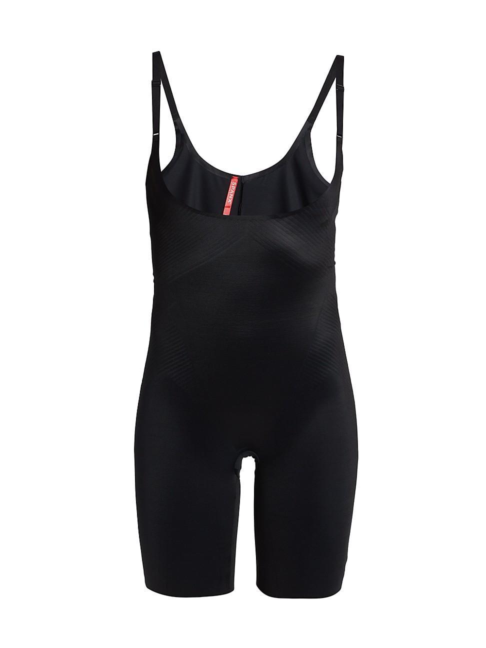 Spanx Thinstincts 2.0 Open Bust Mid Thigh Bodysuit Product Image