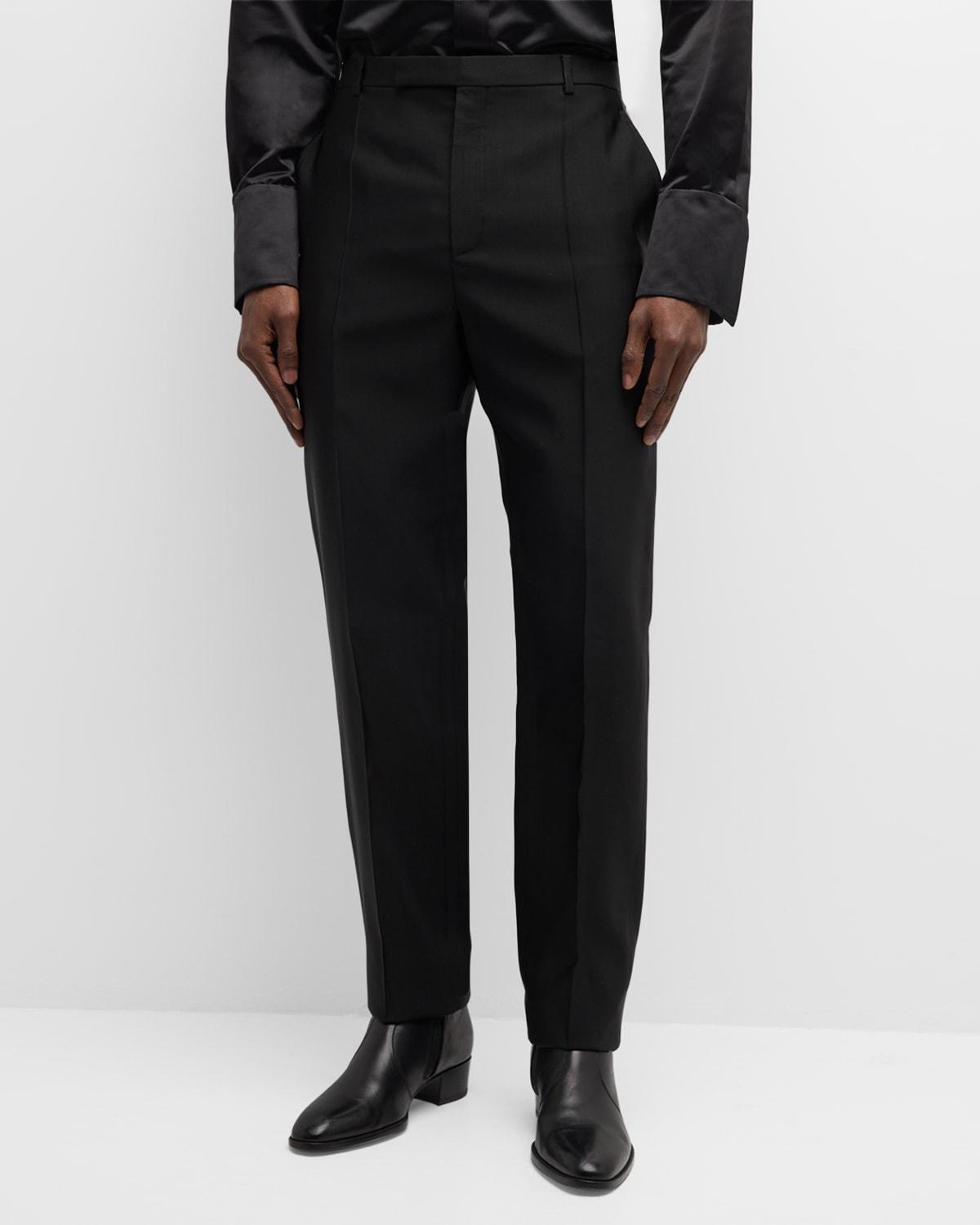 Mens Tailored Slim Pintuck Pants Product Image