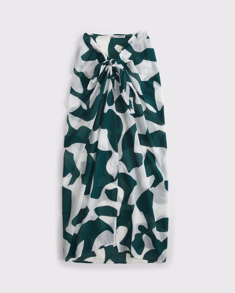 Long-Length Sarong Coverup Product Image