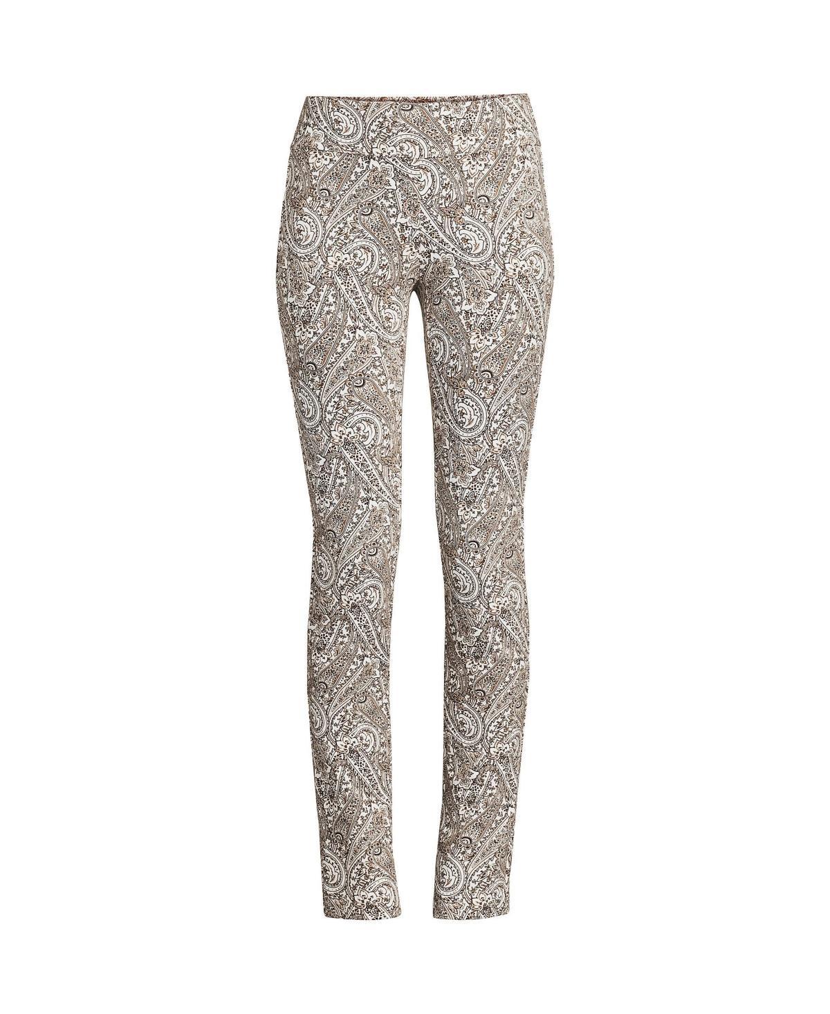 Women's Lands' End Starfish Slim-Cut Pull-On Pants, Size: Small, Evening Blue Product Image
