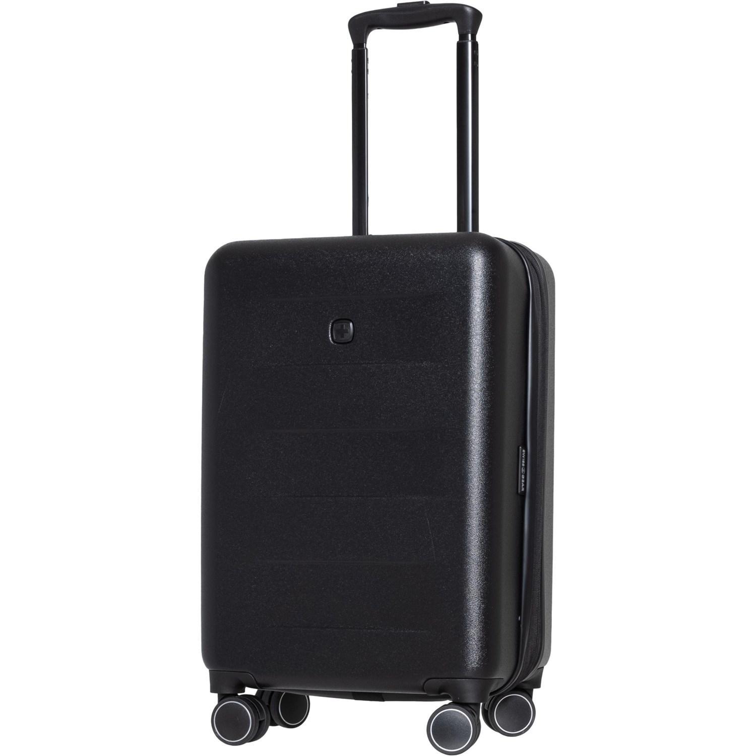 Swiss Gear 19” 8020 Carry-On Spinner Suitcase - Hardside, Expandable, Black Product Image