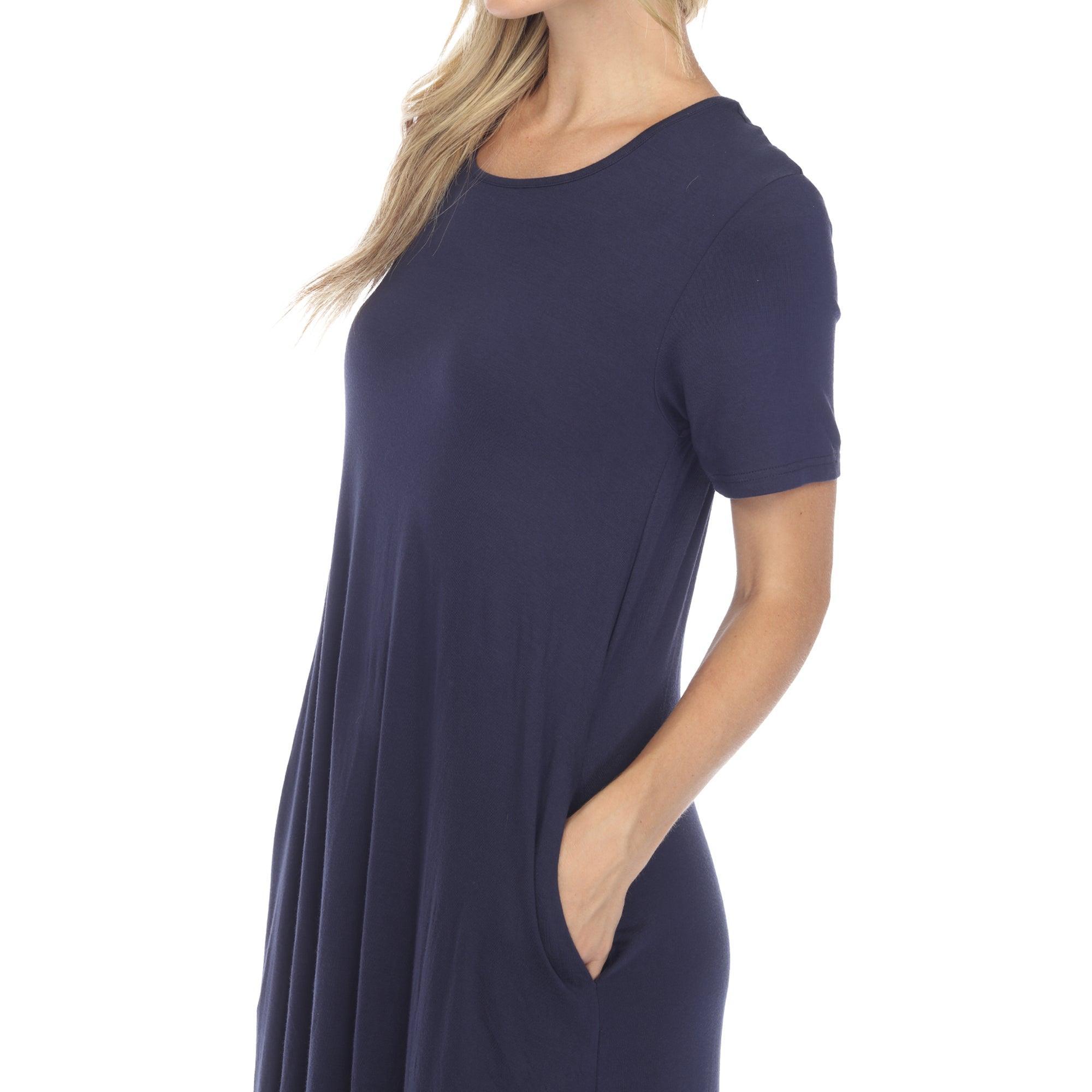 Short Sleeve Midi Dress Product Image