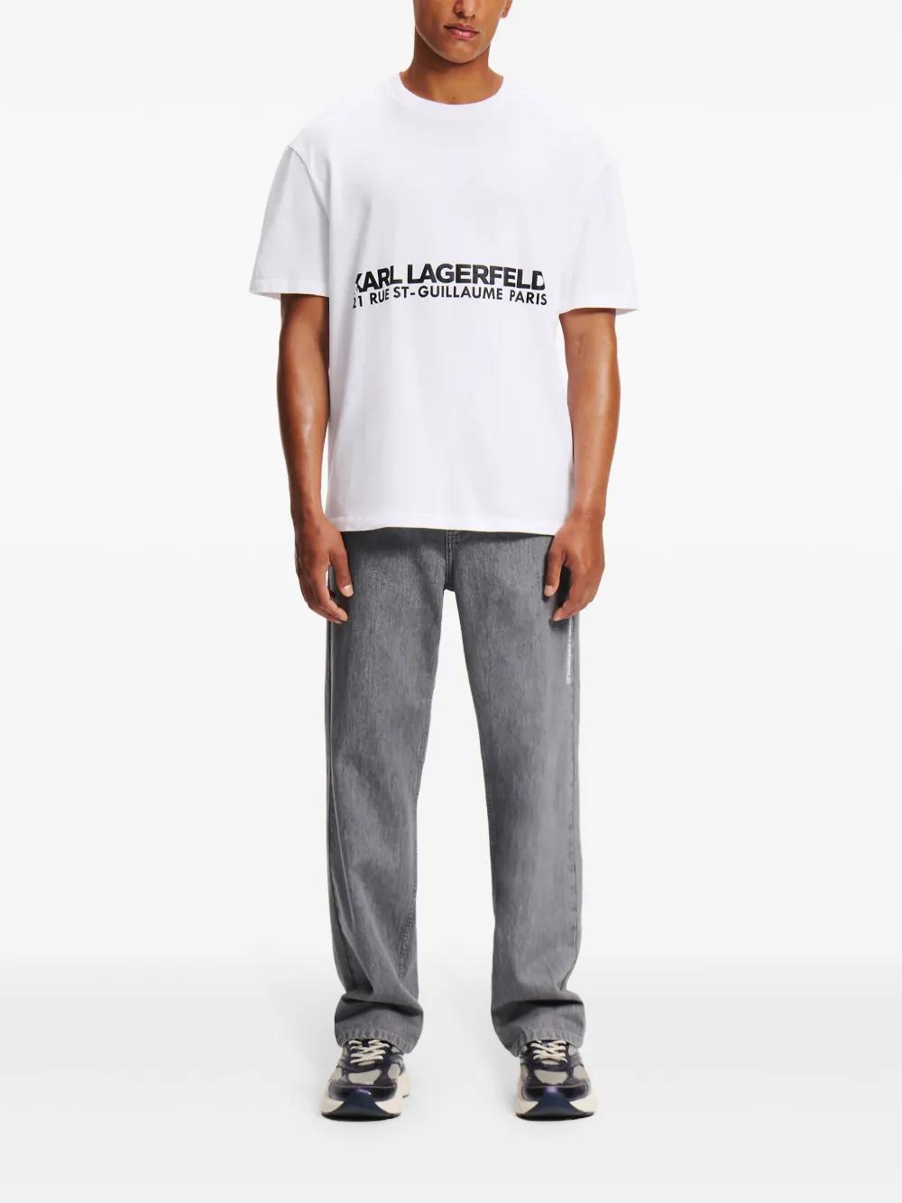 Emory Heathered Spencer Cotton T-Shirt Product Image