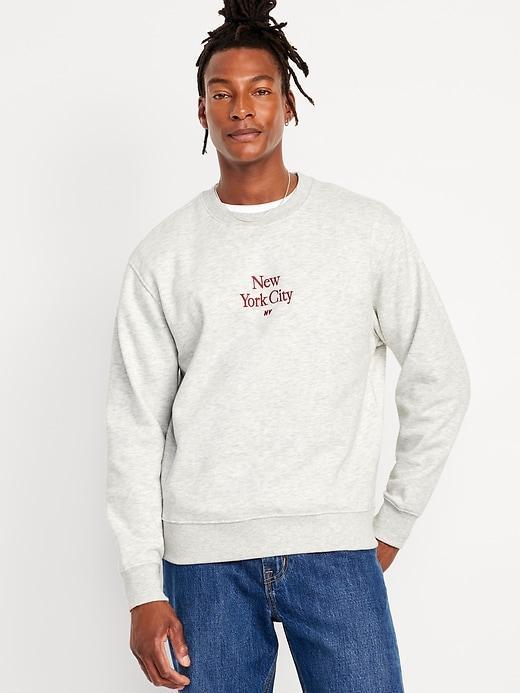 Oversized Graphic Sweatshirt Product Image