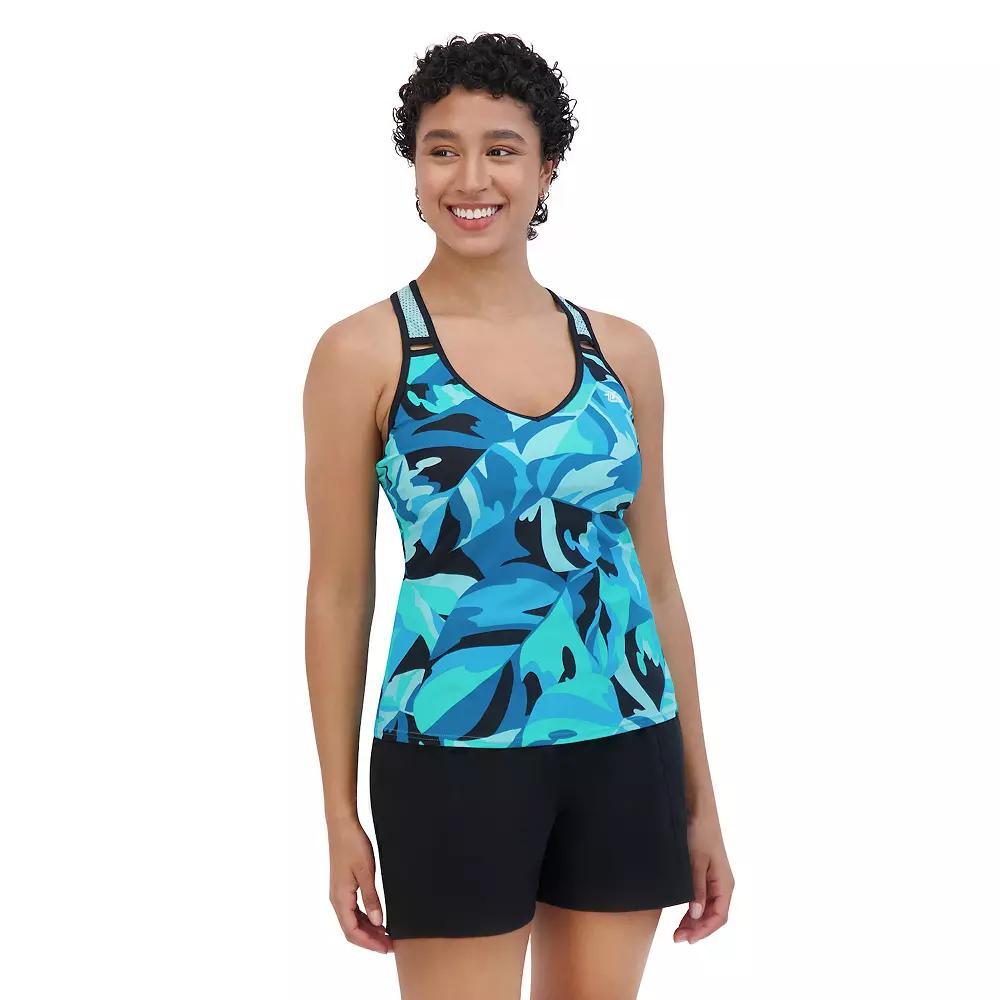 Womens ZeroXposur UPF 30+ Mist O-Ring Action Swim Tankini Product Image