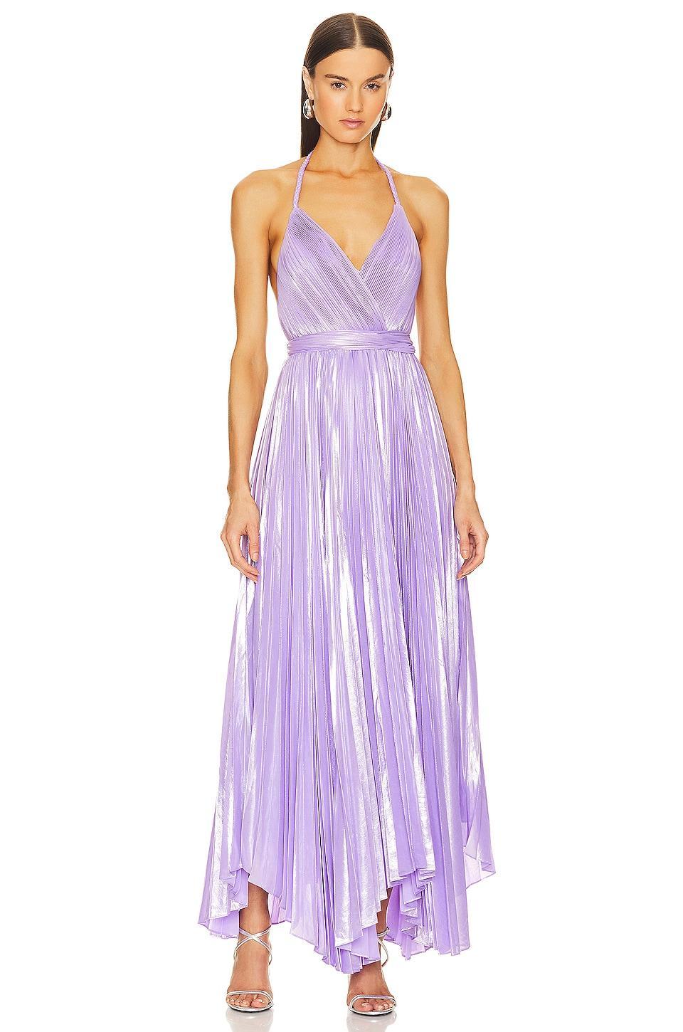 Arista Sleeveless Pleated Maxi Dress Product Image