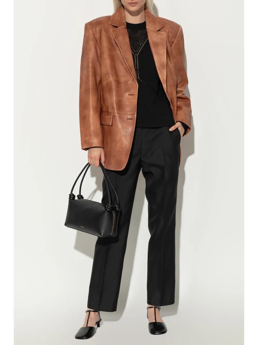 JIL SANDER Woolen Sweater In Black Product Image