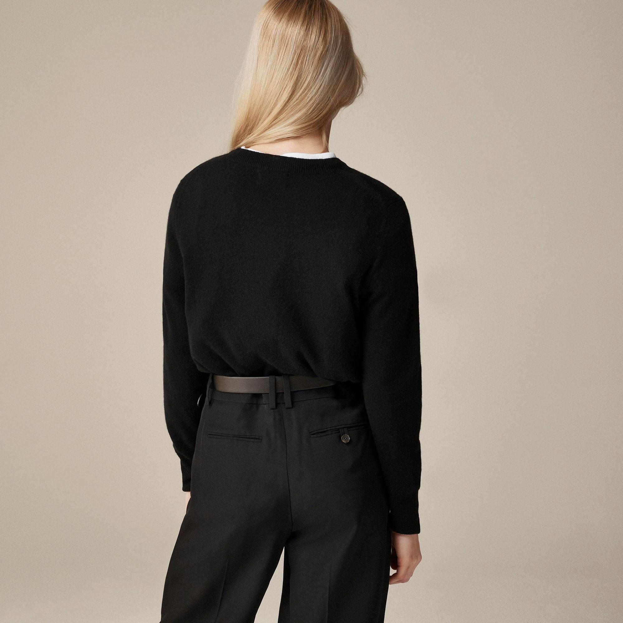 Cashmere classic-fit crewneck sweater Product Image