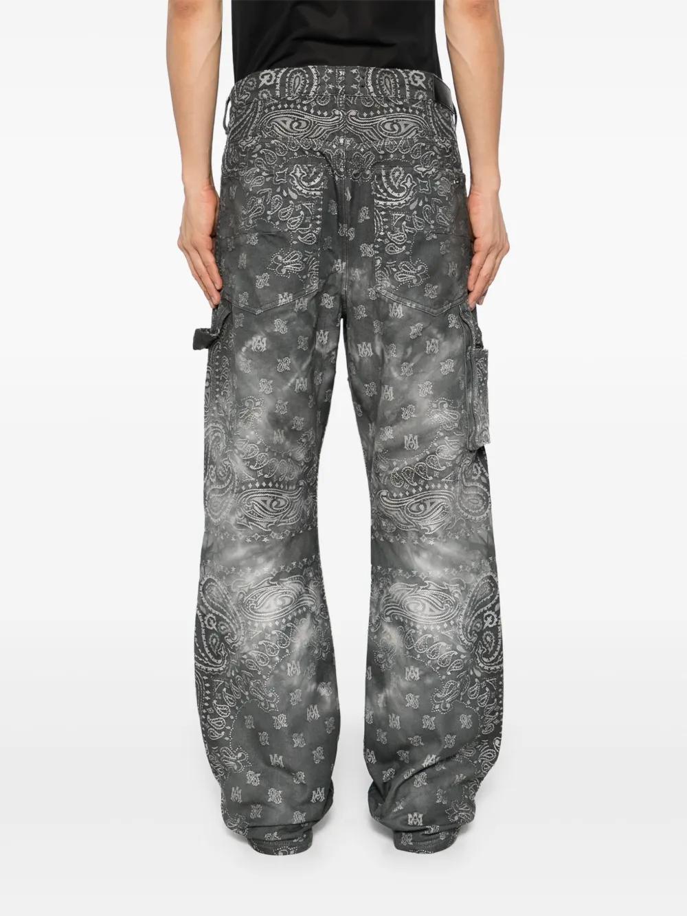 paisley-printed trousers Product Image