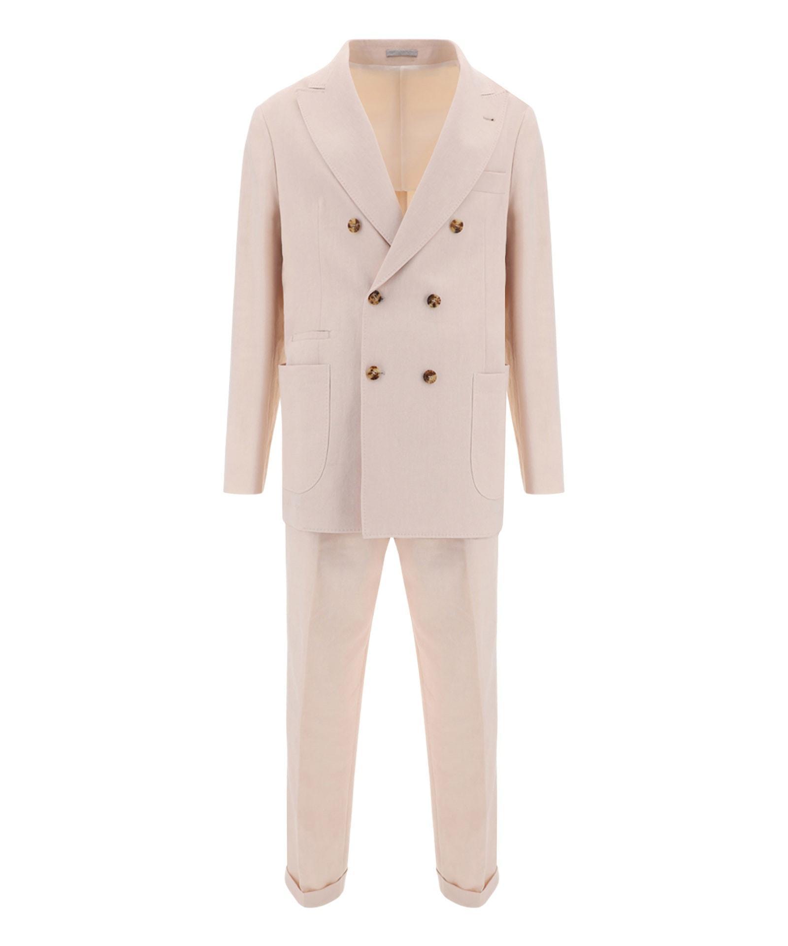BRUNELLO CUCINELLI Suit In Pink Product Image