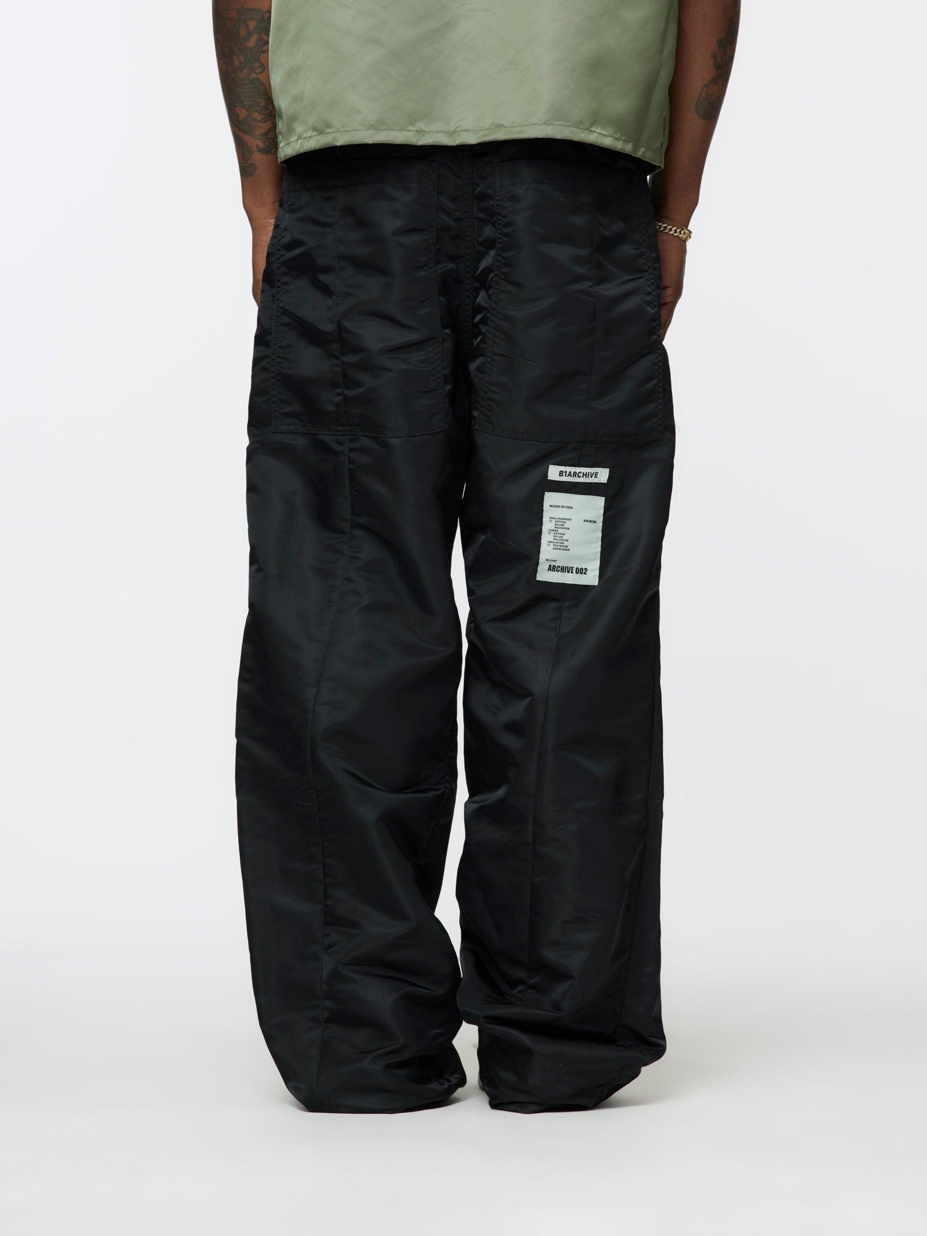 Wide Leg 5 Pocket Trouser (Black) Product Image
