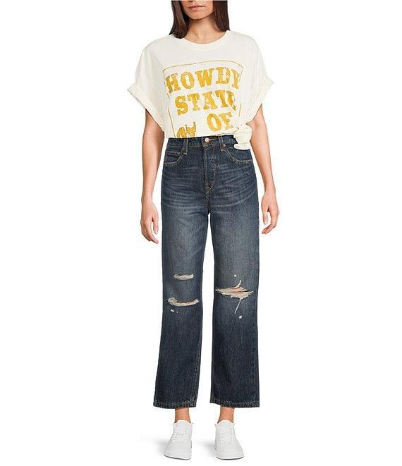 Ariat Howdy State of Mind Western Crew Neck Short Sleeve T-Shirt Product Image