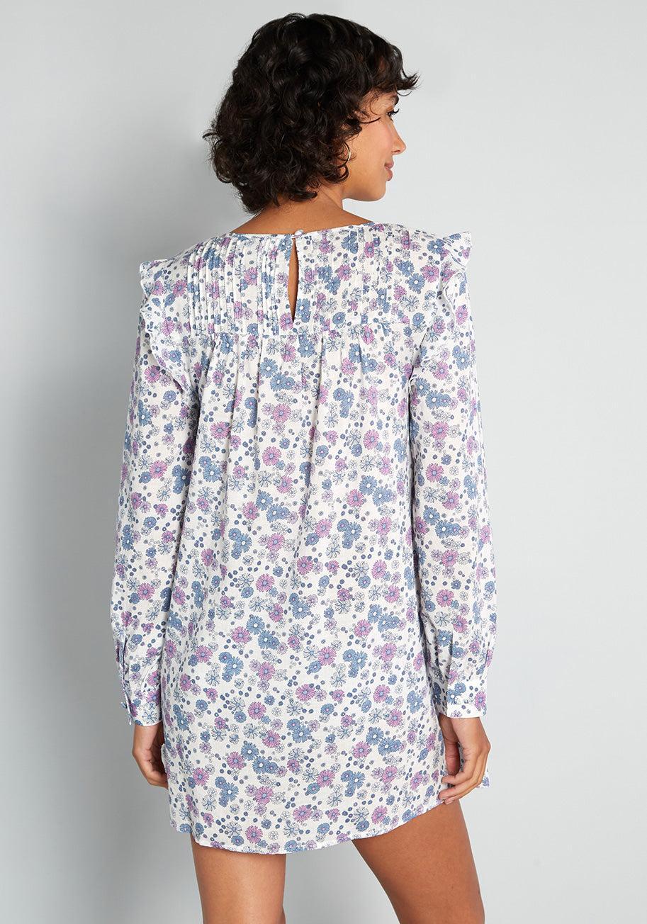 Prairie Doll Mini Dress Product Image