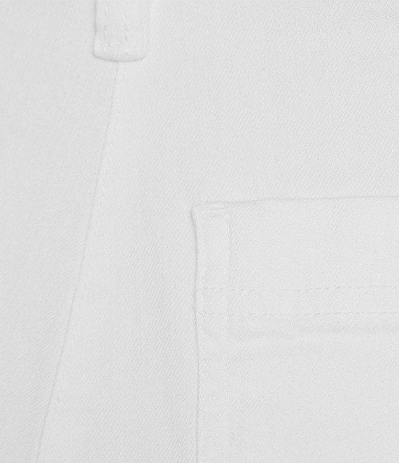 Eileen Fisher Stretch Garment-Dyed Organic Cotton Wide-Leg Pants Product Image