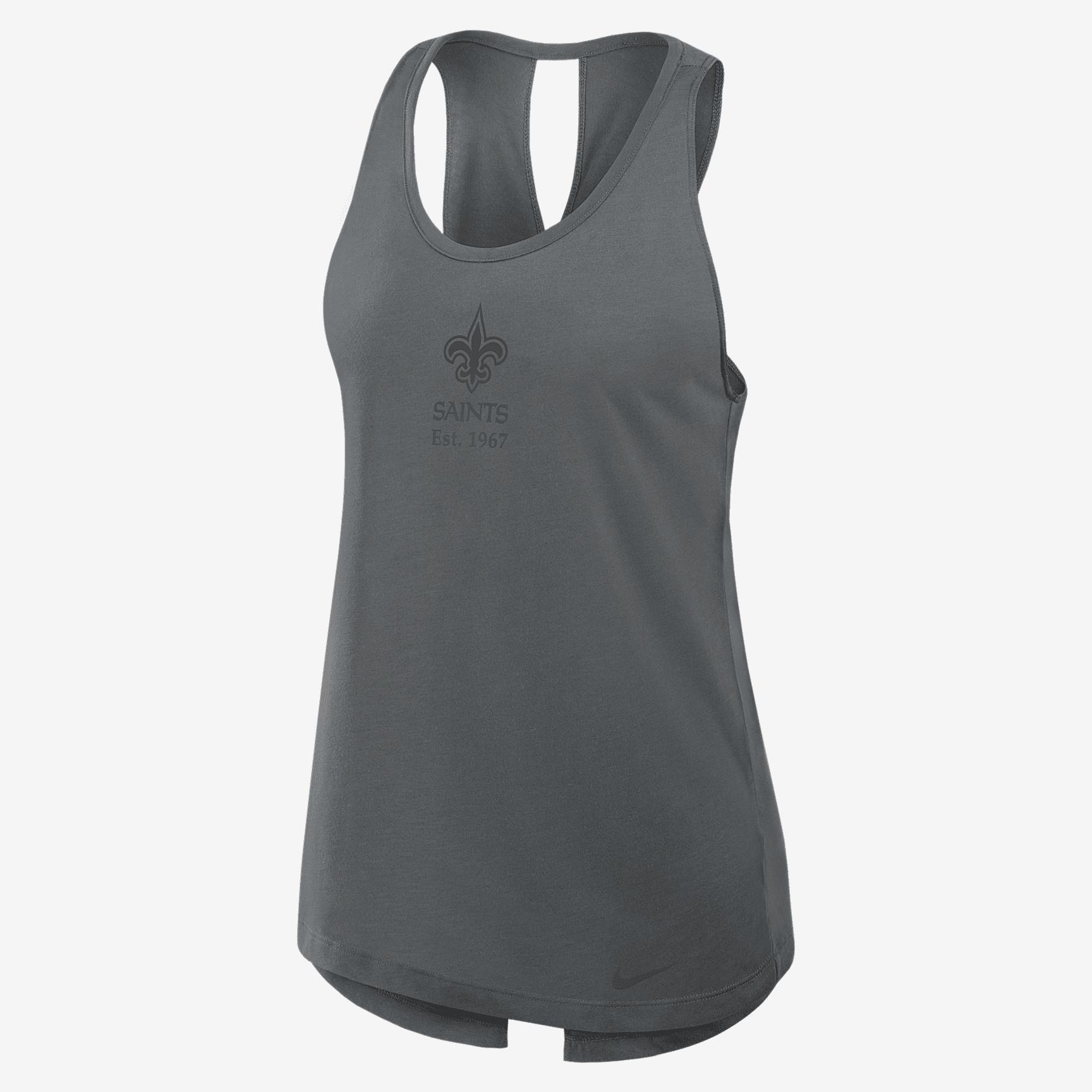 New Orleans Saints Established Women's Nike Dri-FIT NFL Tank Top Product Image
