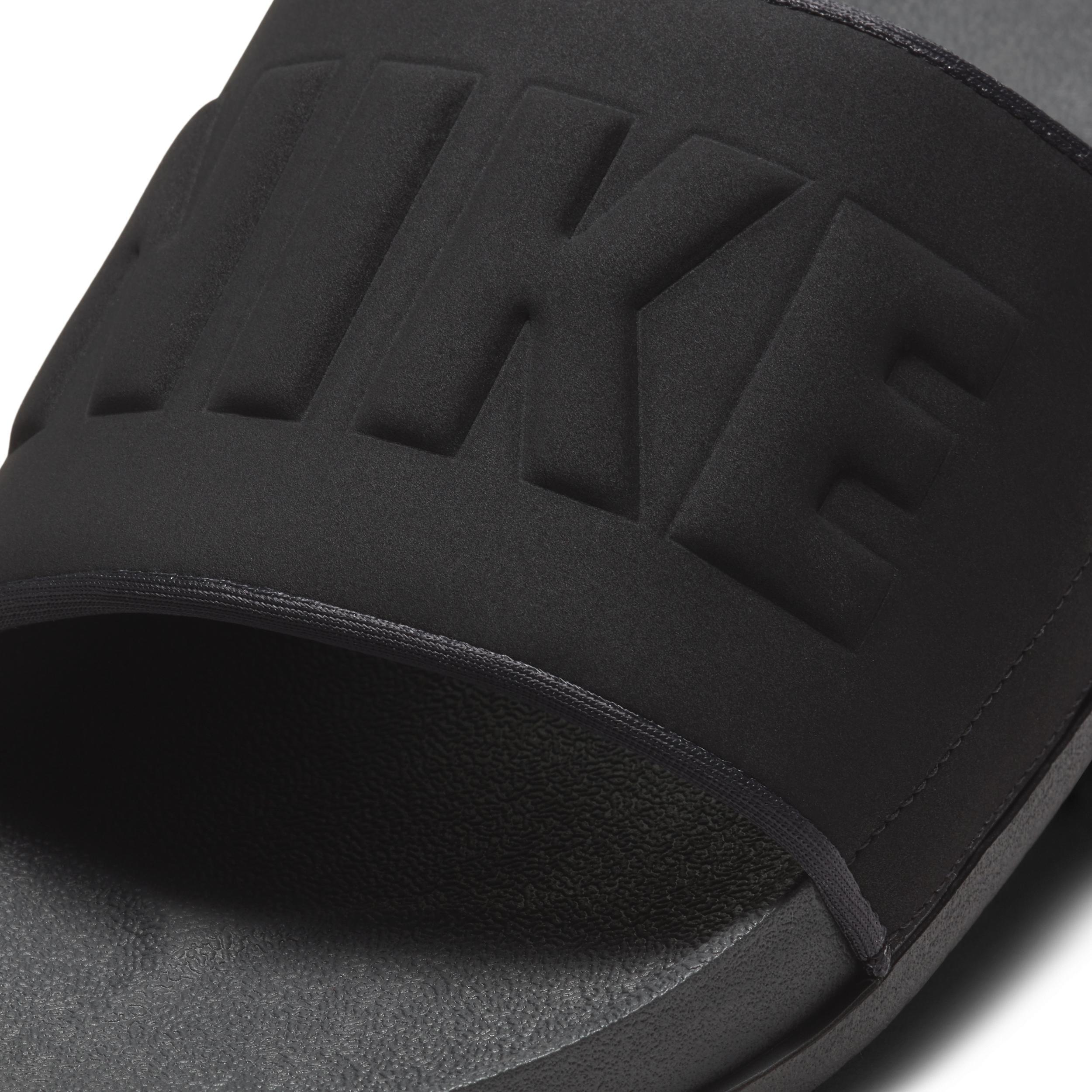 Nike Offcourt Men's Slide Sandals, Size: 15, Grey Black Product Image