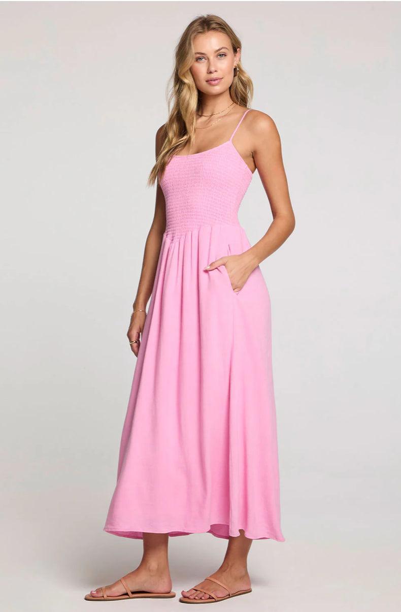 Tarynn Maxi Dress Petal Pink Product Image