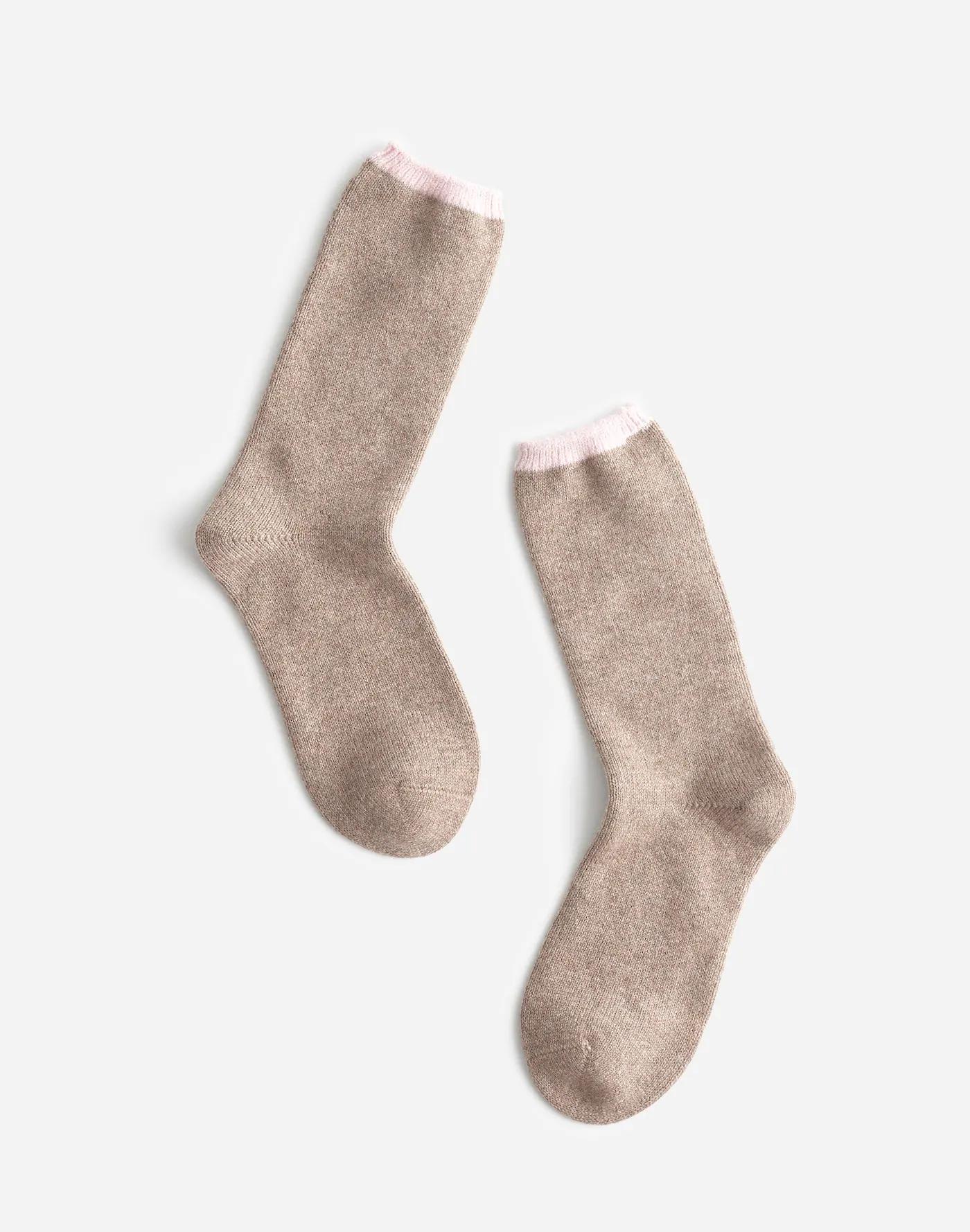 Trouser Socks in Cashmere Blend Product Image