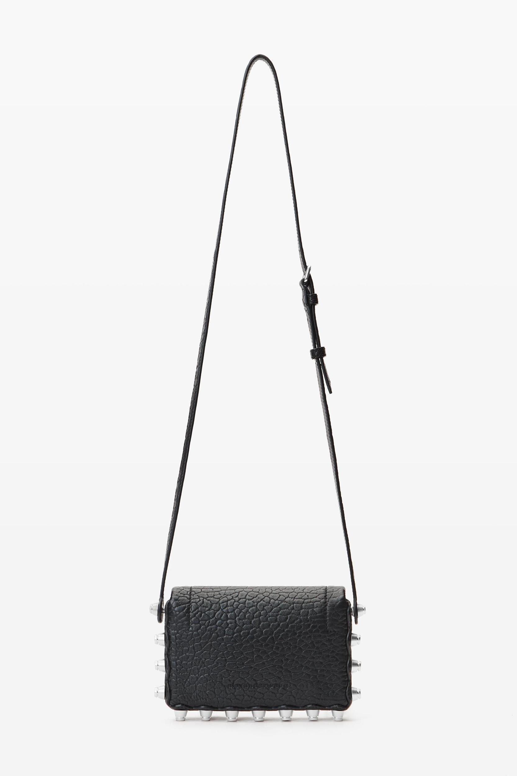 Roz Wallet With Crossbody Strap In Leather Product Image