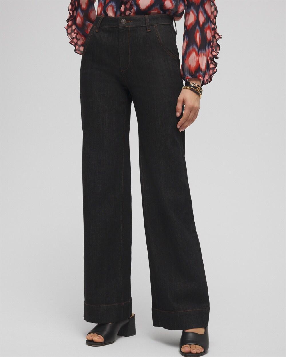 High Rise Wide Leg Jeans Product Image