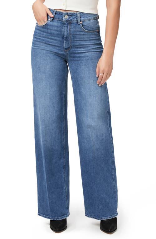 Womens Sasha High-Rise Stretch Wide-Leg Jeans Product Image
