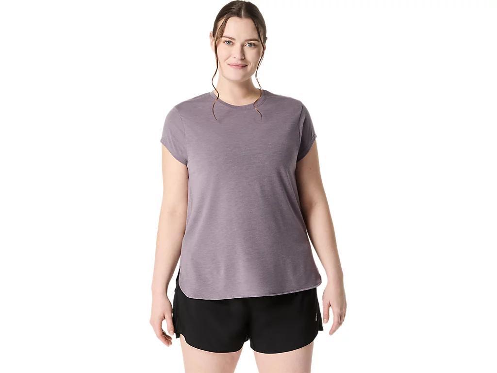 Womens Heather Crewneck Top Product Image