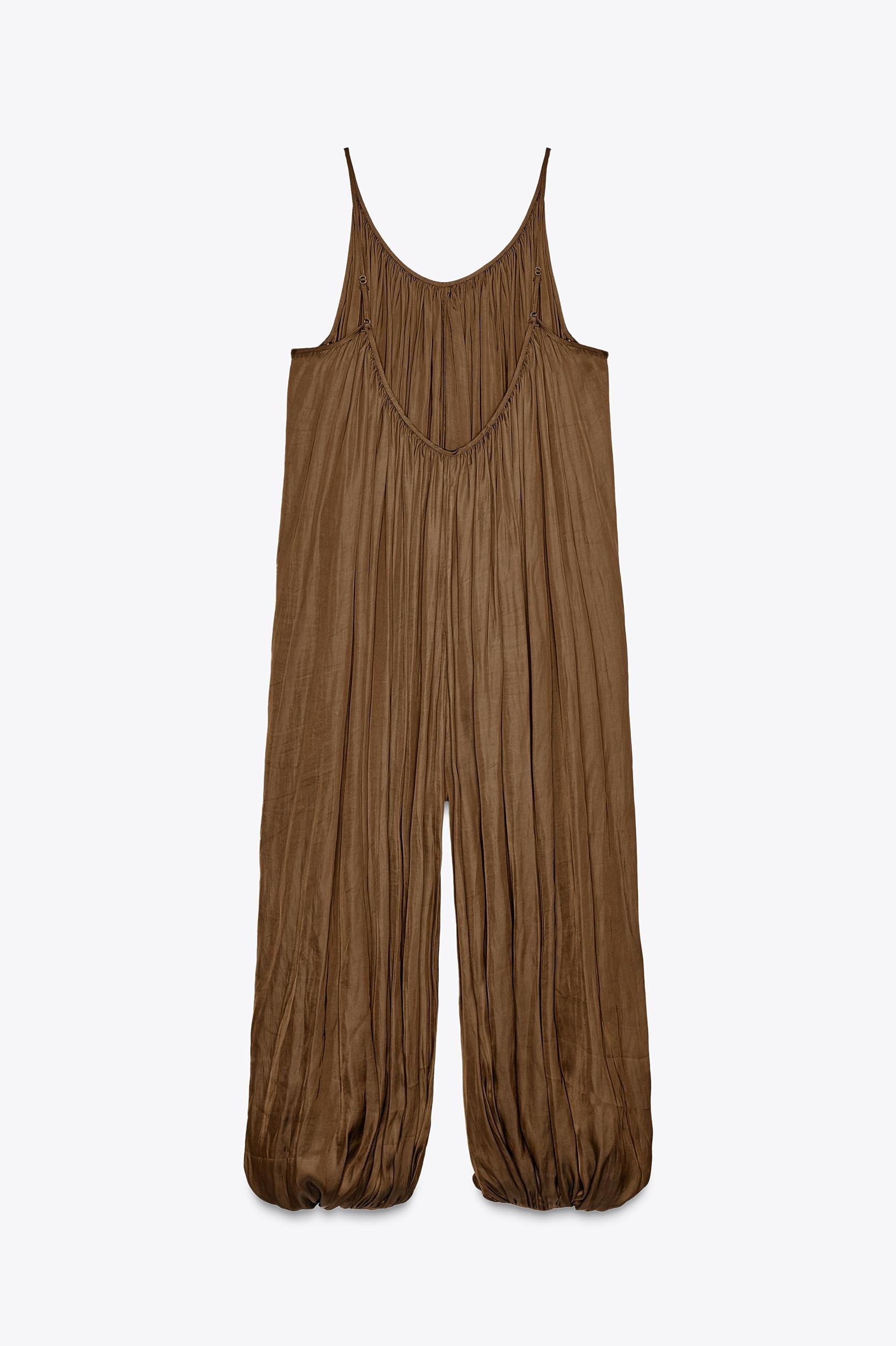 ZW COLLECTION LONG PLEATED JUMPSUIT Product Image
