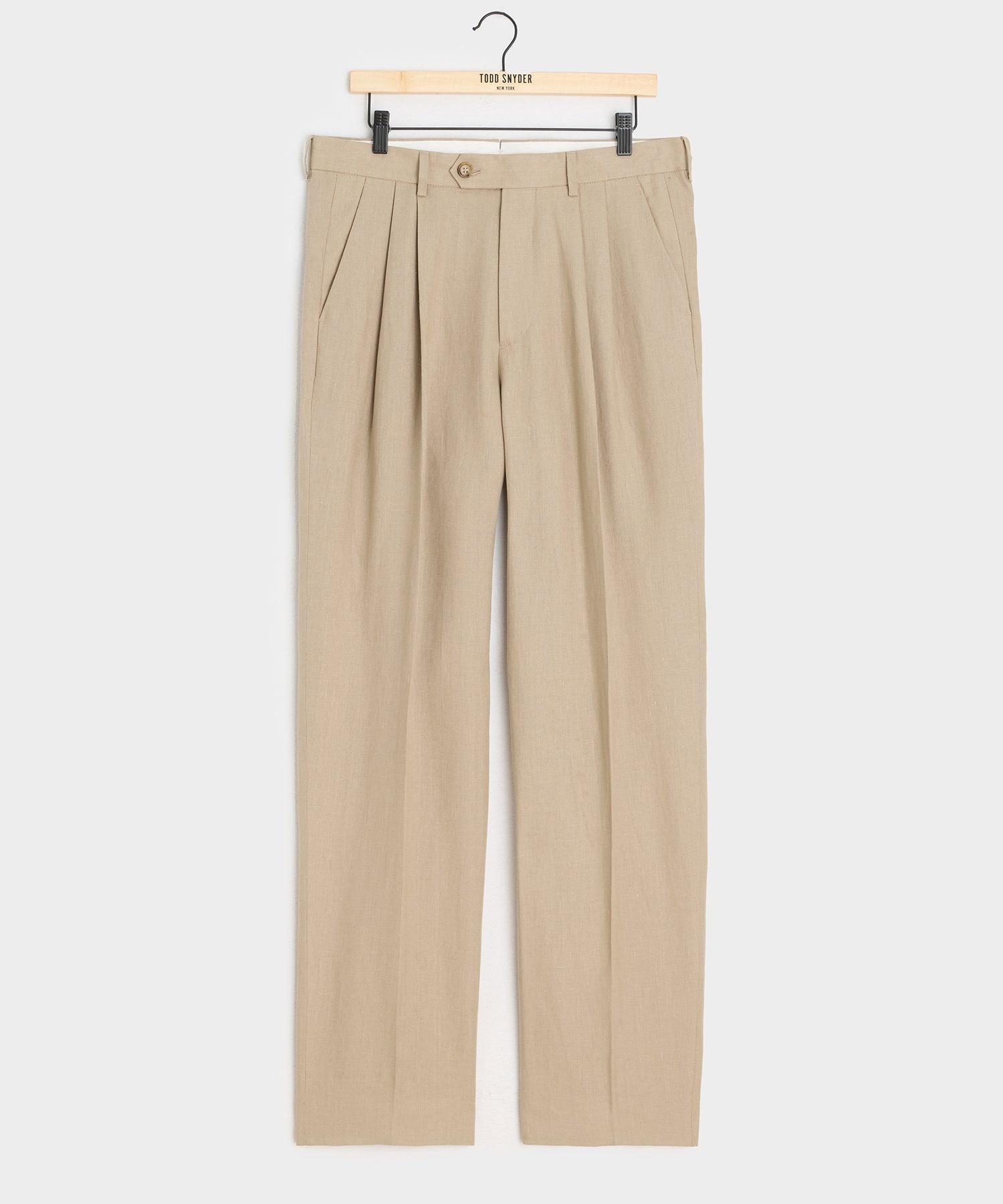 Italian Linen Wythe Trouser Product Image
