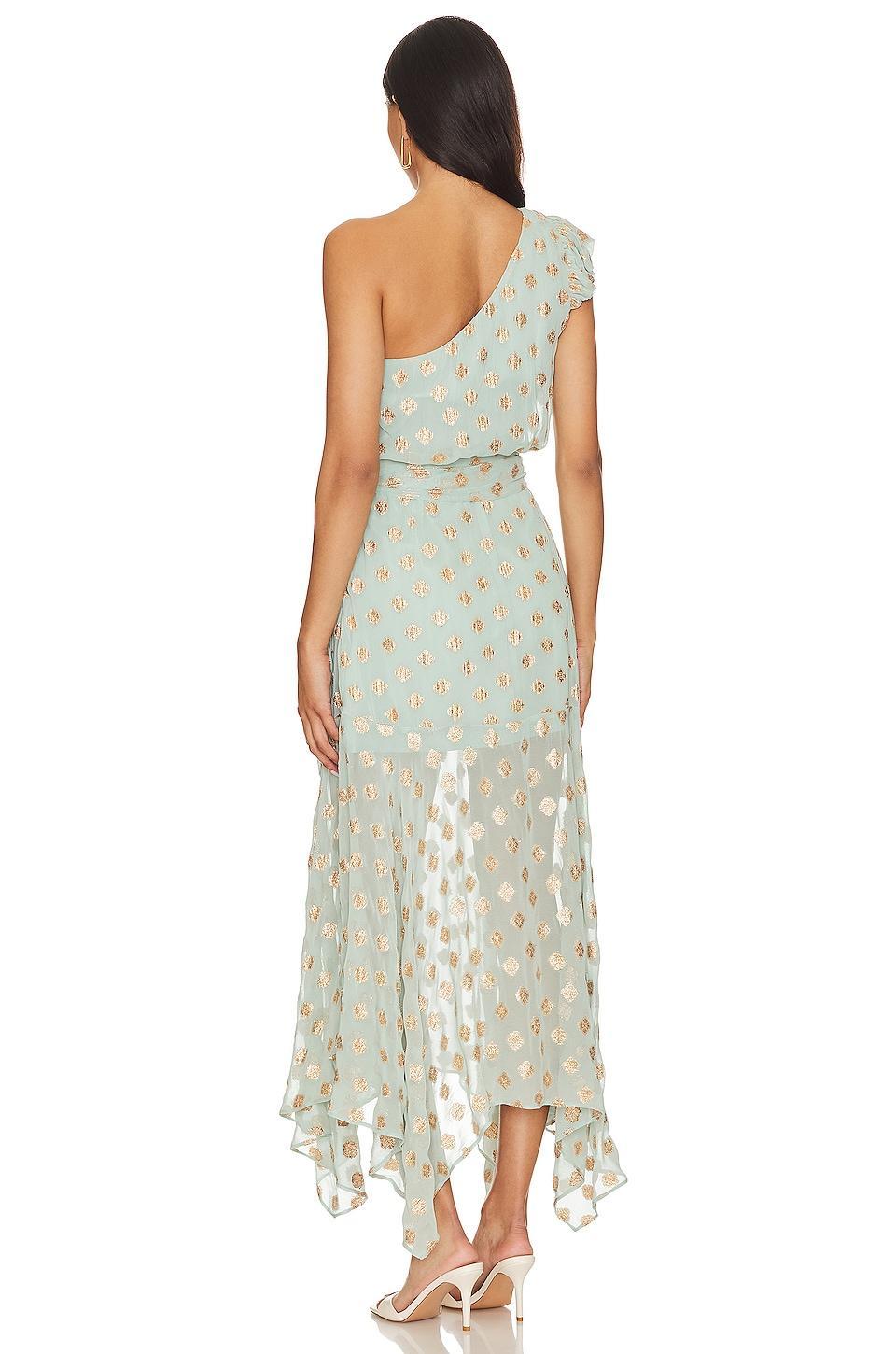 x REVOLVE Letizia Metallic Midi Dress Karina Grimaldi Product Image