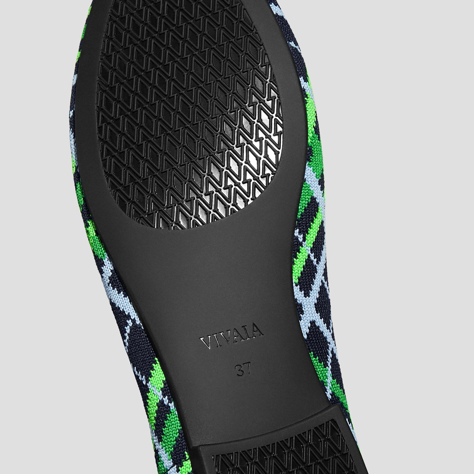 Round-Toe Woven Knit Loafer (Audrey) Product Image
