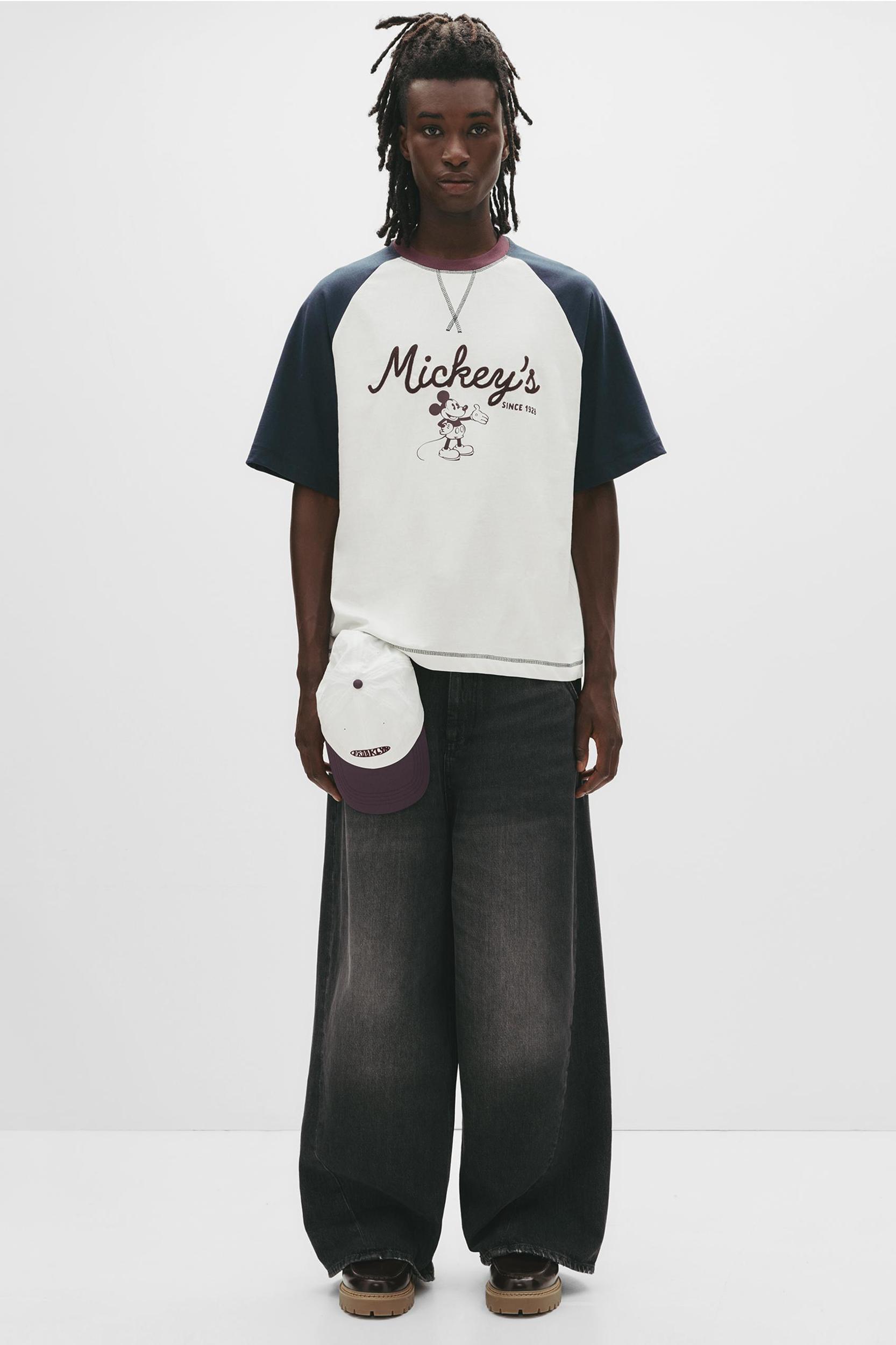 Mickey Mouse raglan T-shirt Product Image