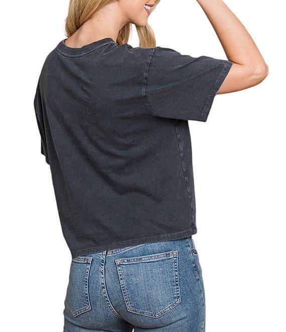 Zutter Knit Short Sleeve Rodeo Nights Tee Product Image