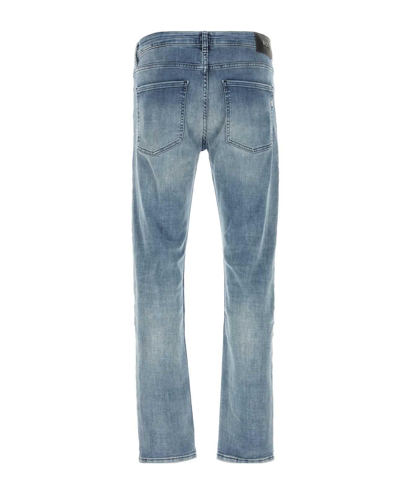 HUGO BOSS Belt-loop Jeans In Blue Product Image