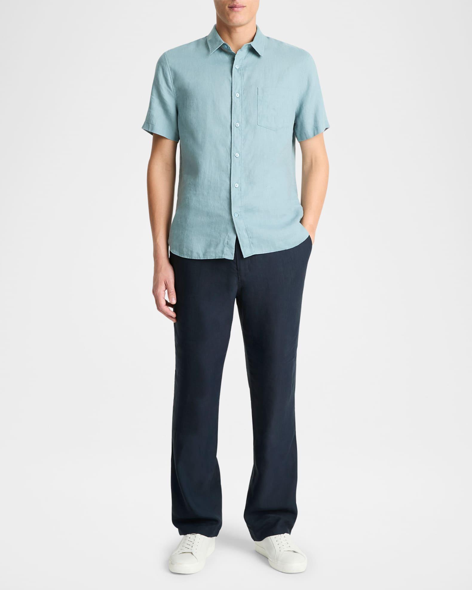 Men's Linen Sport Shirt Product Image