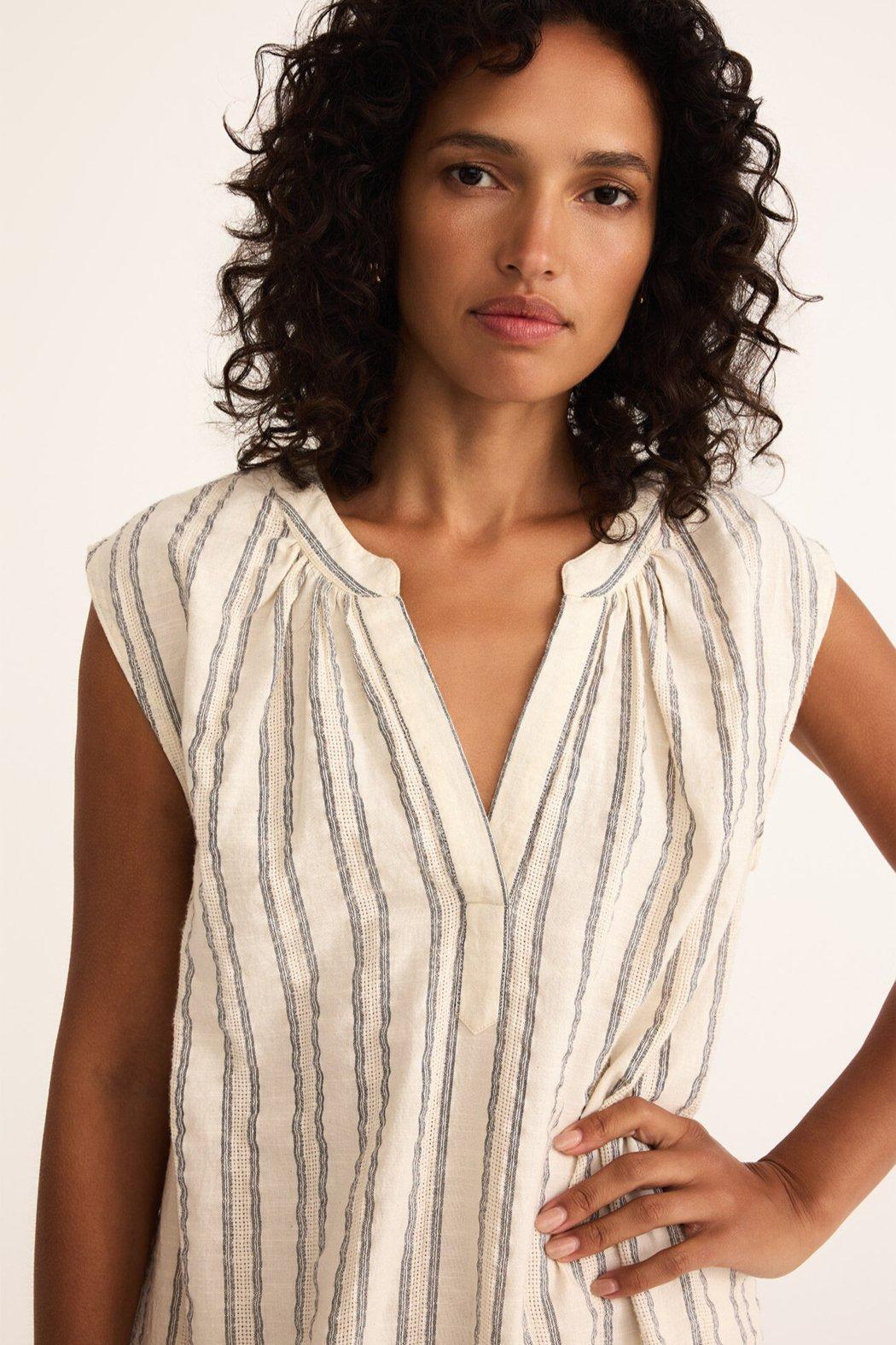 Minna Stripe Mini Dress Product Image