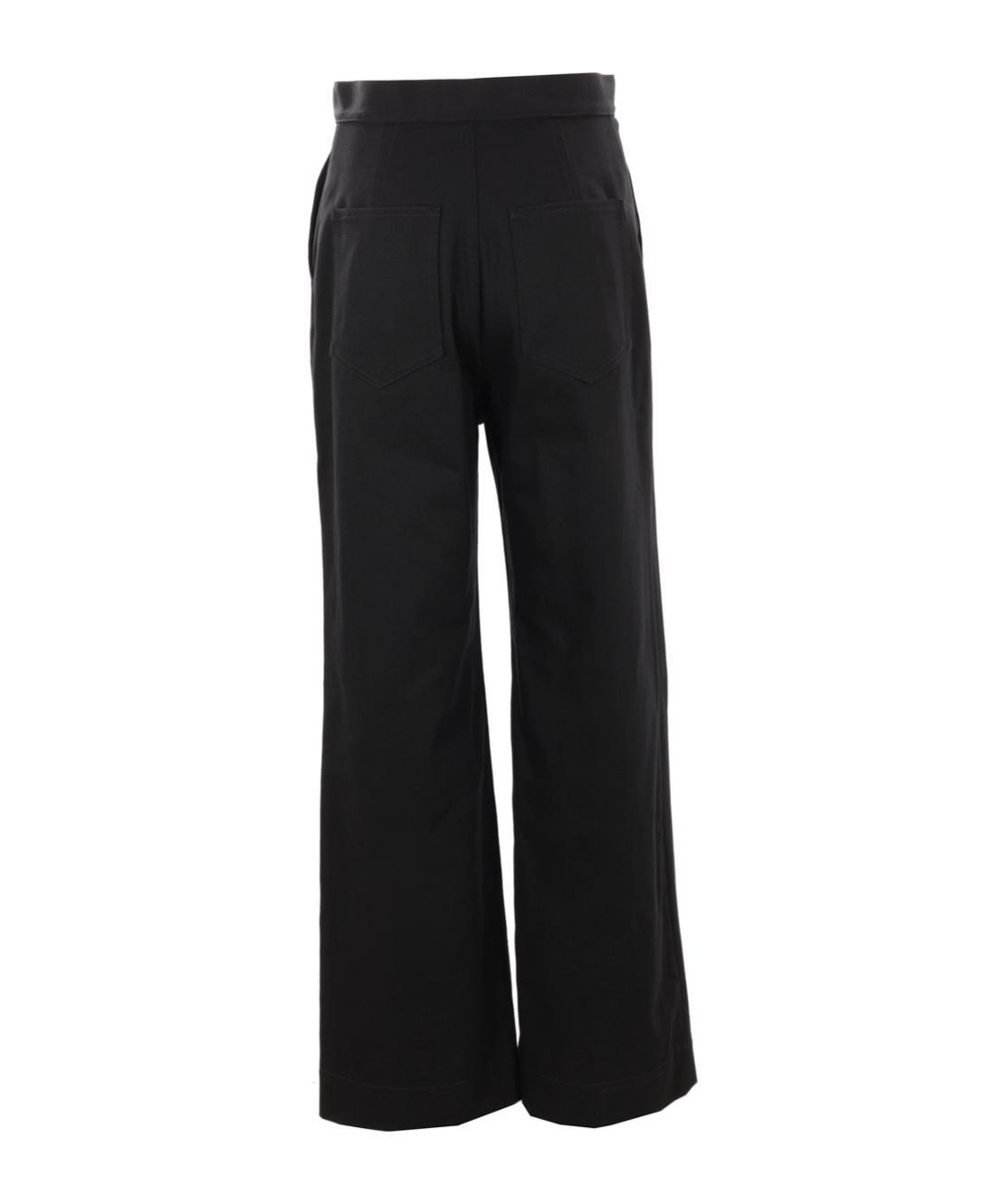 JIL SANDER Straight Casual Pants In Black Product Image