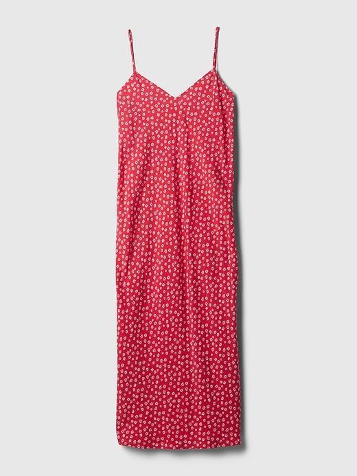 Satin Midi Dress Product Image