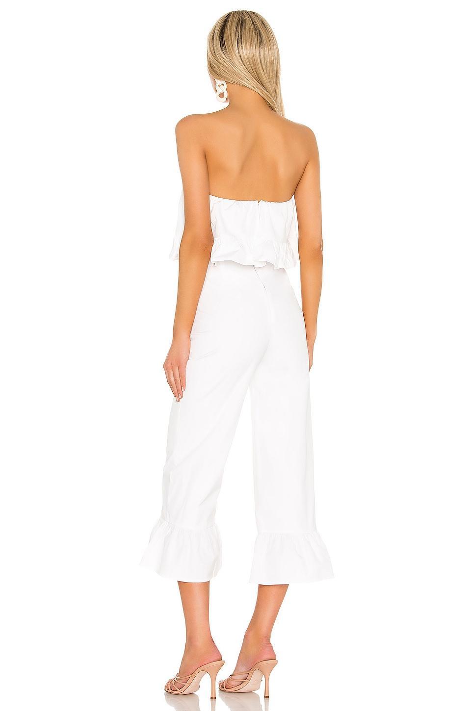 Lovers and Friends Nellie Jumpsuit in White Product Image