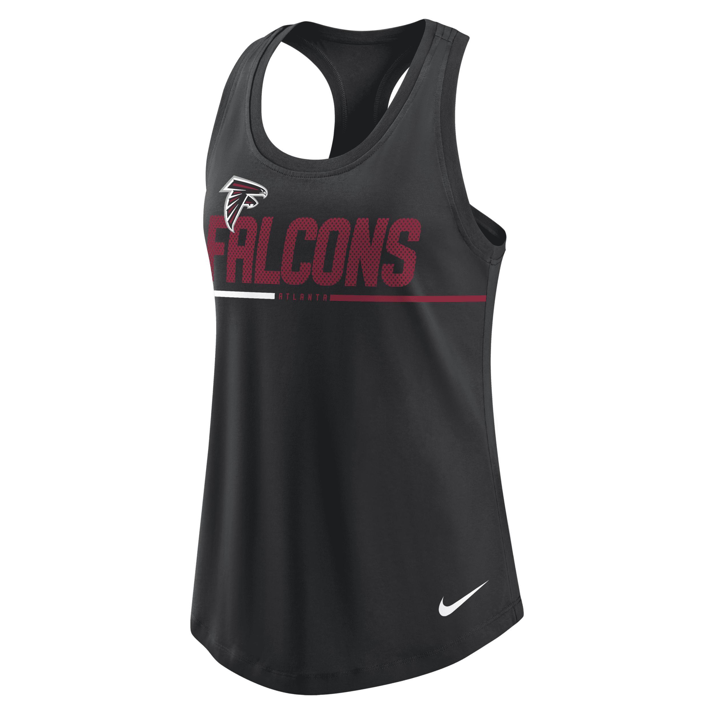 Womens Nike Atlanta Falcons Team Name City Tri-Blend Racerback Tank Top Product Image