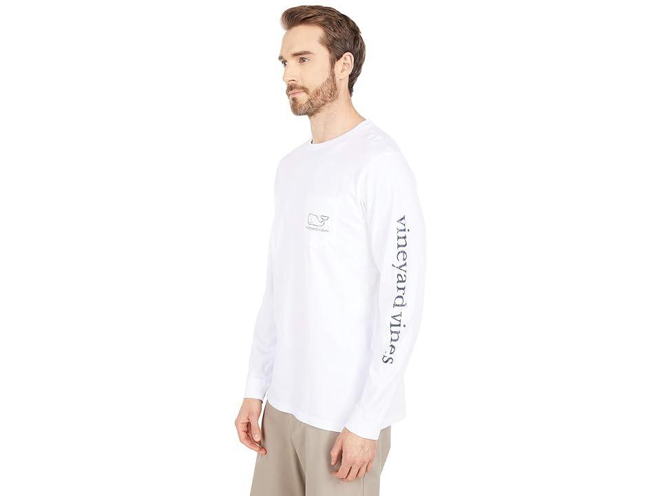 Vineyard Vines Long Sleeve Garment Dyed Vintage Whale Tee Product Image