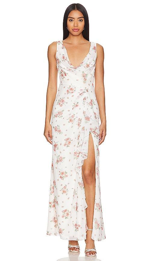 Liv Draped Maxi Dress LPA Product Image