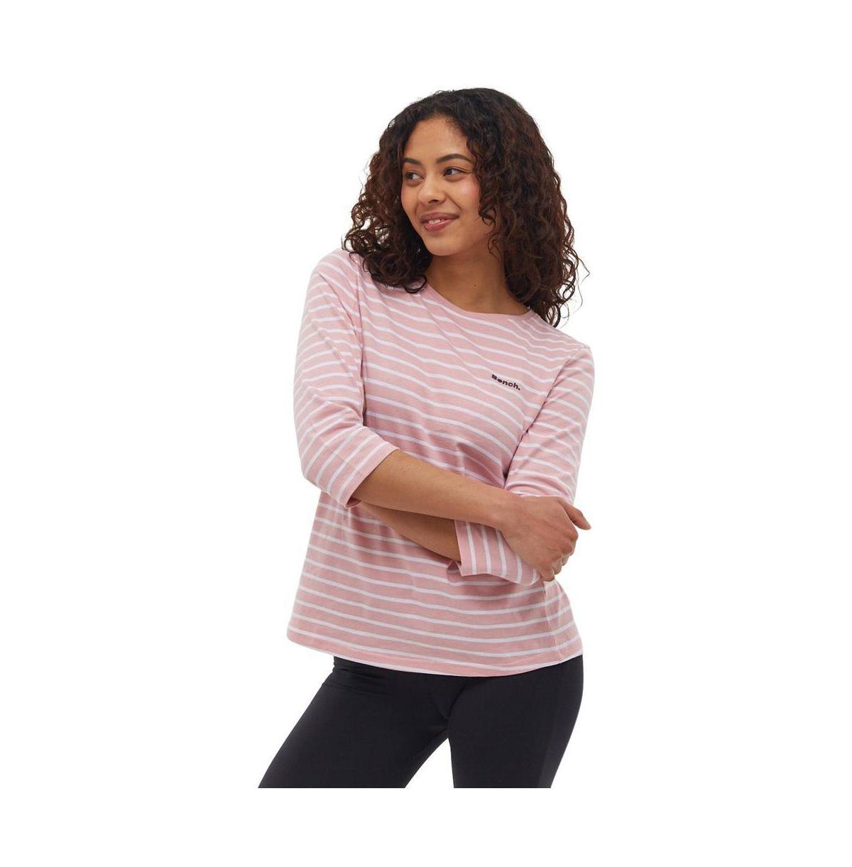 Bench Dna Womens Lesedi 3/4 Stripe Tee Product Image