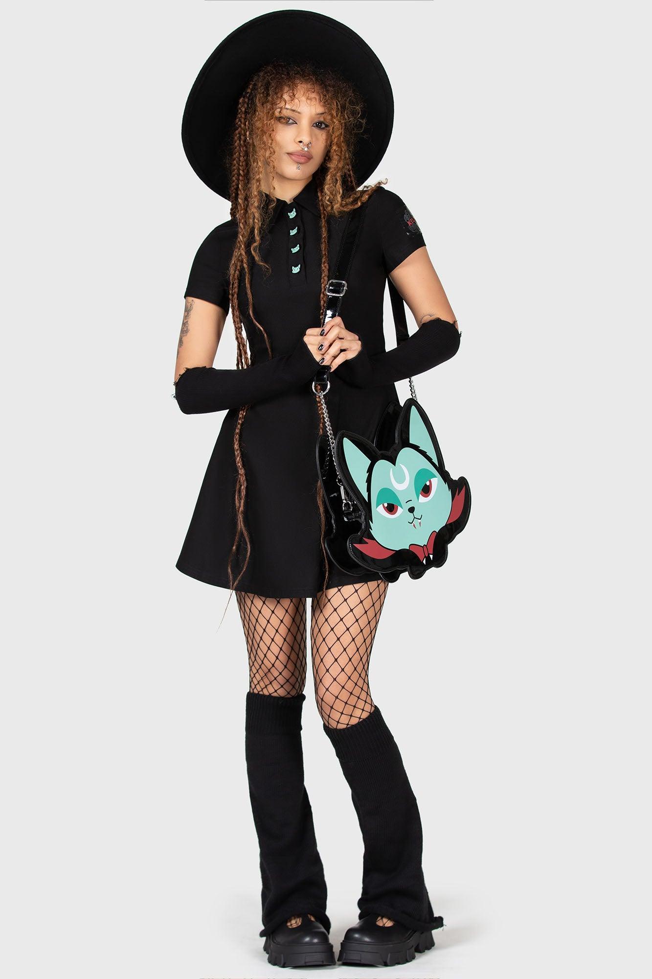 Lil Vampurr Collar Dress Female Product Image