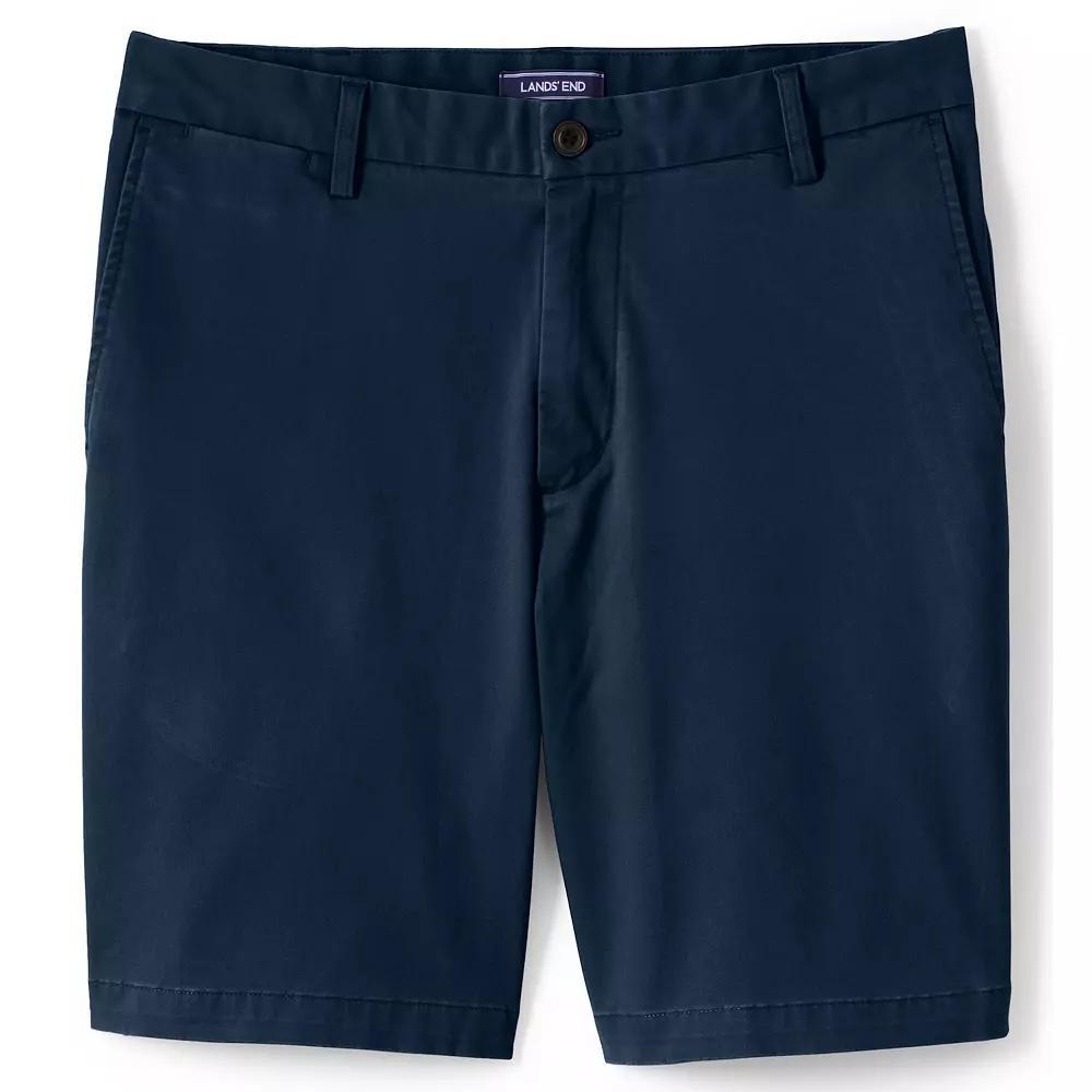 Men's Lands' End Traditional-Fit Comfort-First 9-inch Knockabout Chino Shorts, Size: 30, Radiant Blue Product Image