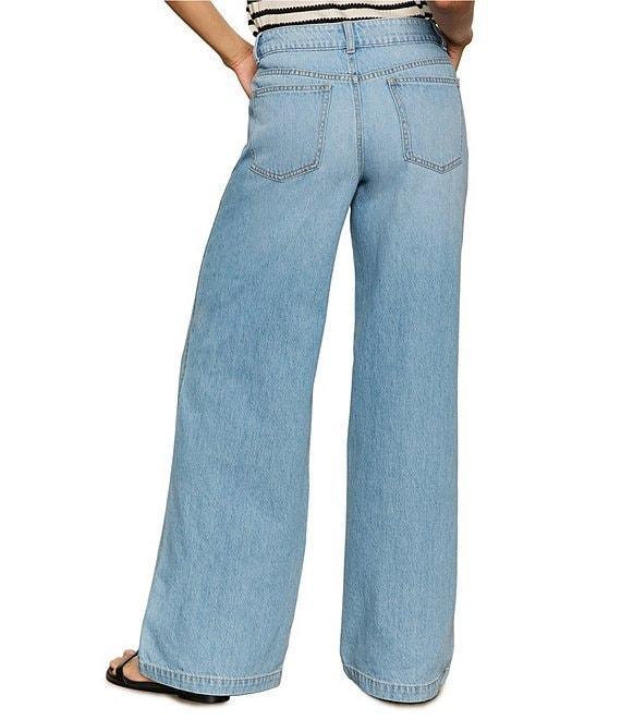 Sanctuary Highland Wide Leg Relaxed Denim Jeans Product Image