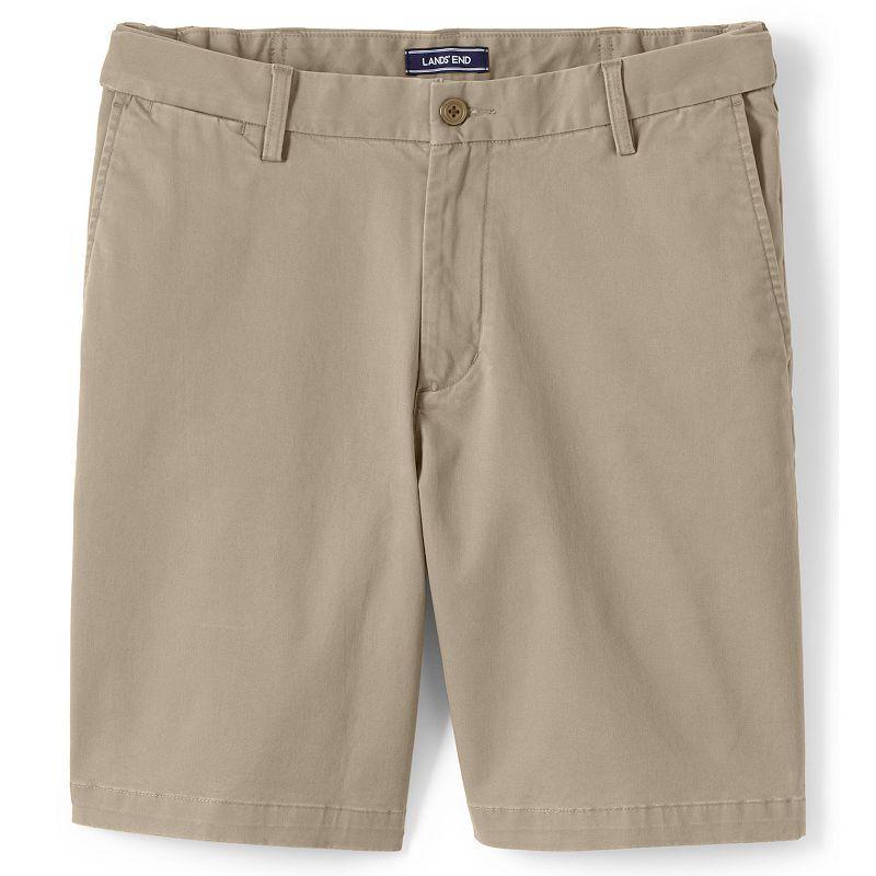 Men's Lands' End 9-inch Comfort-Waist Comfort-First Knockabout Chino Shorts, Size: 44, Soft Pink Product Image