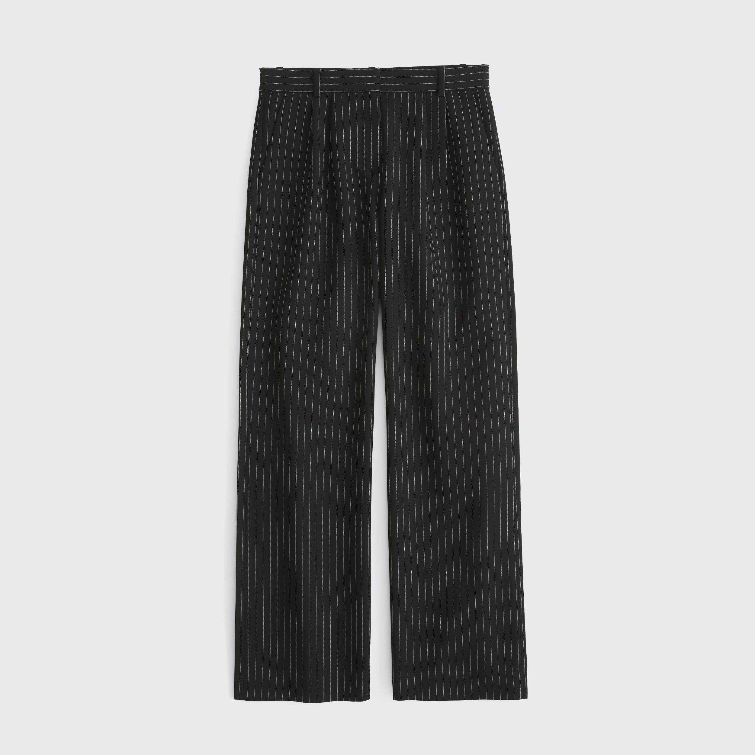 A&F Sloane Low Rise Tailored Wide Leg Pant Product Image
