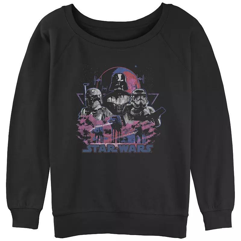 Juniors' Star Wars Rebel Mom Rebel Logo Slouchy Terry Pullover, Girl's, Size: XXL, Black Product Image
